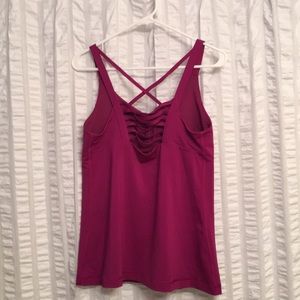 Lululemon criss cross tank top
